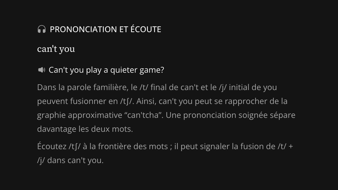 Transcription phonétique et indication sonore